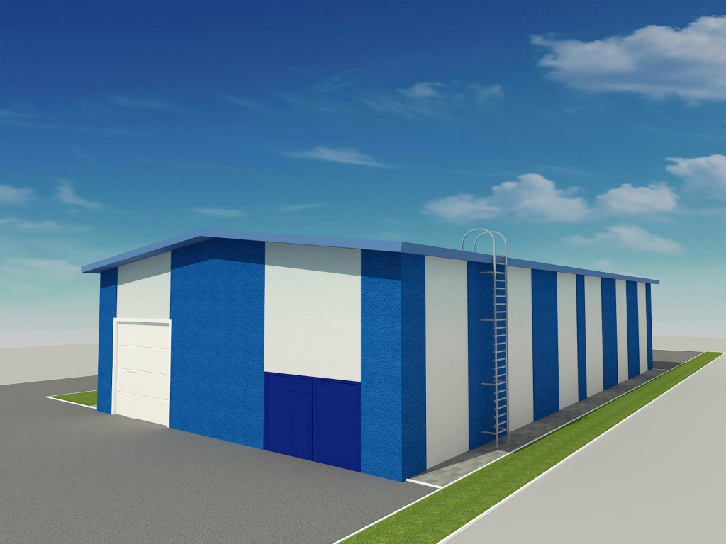 Капитальный ремонт ограждающих конструкций здания: «Мойка для автомобилей» в ООО «Когалымское УТТ», город Когалым.